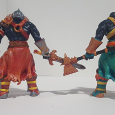 Picture of print of RPG Barbarian- Multipart with build options (32mm scale) This print has been uploaded by Craig Huffman