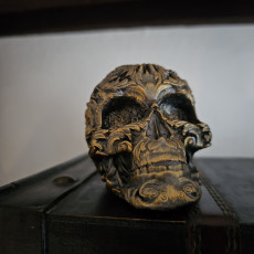 Picture of print of Fancy Skull 2 - HIGH RES - NO SUPPORTS