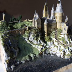 Picture of print of Hogwarts Castle