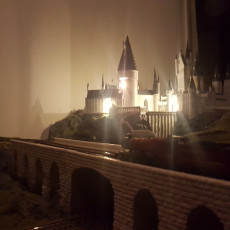 Picture of print of Hogwarts Castle 这个打印已上传 Eddy