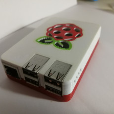 Picture of print of Malolo's screw-less / snap fit Raspberry Pi 3 Model B+ Case & Stands This print has been uploaded by Nercury