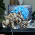 Giant Dire Boar Support Free Miniature print image