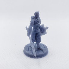 Picture of print of RPG Fighter - Multipart with build options (32mm scale)