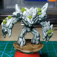 Picture of print of Earth elemental