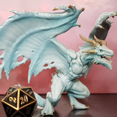 Picture of print of Flame drake