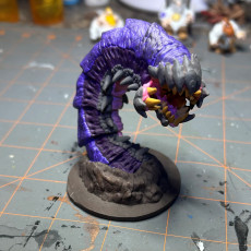 Picture of print of Purple Worm