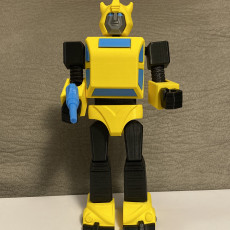 Picture of print of ARTICULATED G1 TRANSFORMERS BUMBLEBEE - NO SUPPORTS