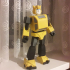 ARTICULATED G1 TRANSFORMERS BUMBLEBEE - NO SUPPORTS print image