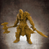 RPG Hero Miniatures Bundle (Barbarian, Fighter, Rogue, Wizard) 32mm scale image