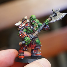 Picture of print of Orc Barbarian - A (Male) Modular This print has been uploaded by Ben
