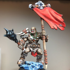 Picture of print of Orc Barbarian - A (Male) Modular