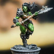 Picture of print of Orc Barbarian - D (Lady) Modular This print has been uploaded by Harry Mustoe-Playfair