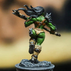 Picture of print of Orc Barbarian - D (Lady) Modular This print has been uploaded by Harry Mustoe-Playfair