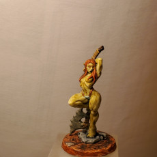 Picture of print of Yagraz - Orc Beauty (Fantasy Pin-Up) This print has been uploaded by Mike Strauss