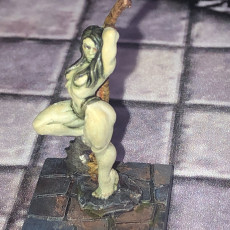 Picture of print of Yagraz - Orc Beauty (Fantasy Pin-Up) This print has been uploaded by Che Phillips