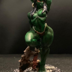 Picture of print of Yagraz - Orc Beauty (Fantasy Pin-Up) This print has been uploaded by Caleb Goodson
