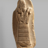 Stele of the protective goddess Lama image