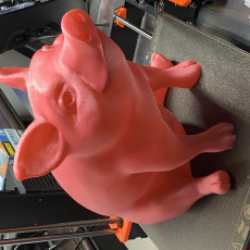 Picture of print of Piggy Sitting(Sir Pigglesfree): Single Extrusion Version This print has been uploaded by Ian Burgmyer