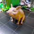 Piggy Sitting(Sir Pigglesfree): Single Extrusion Version print image