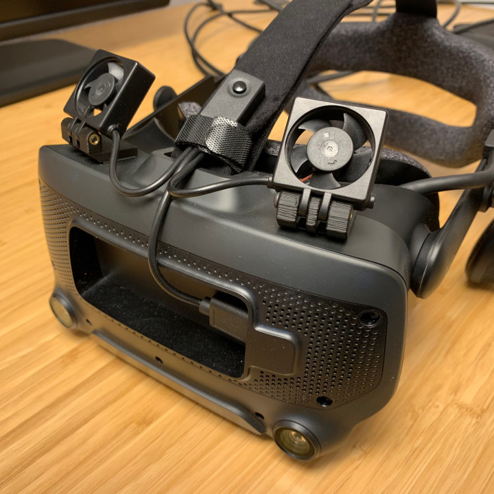 Rust indendørs nøjagtigt 3D Printable Vive n Chill adapter for Valve Index by Bastian Stock