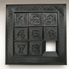 Picture of print of 3x3 Slide Puzzle