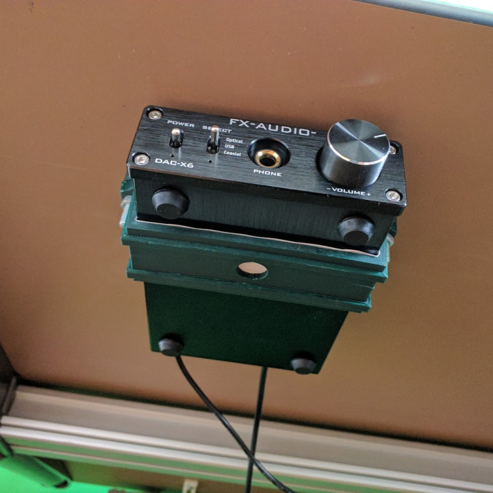 FX-Audio Dac x6 desk mount