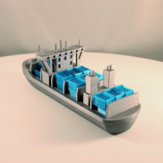 Picture of print of Container Ship
