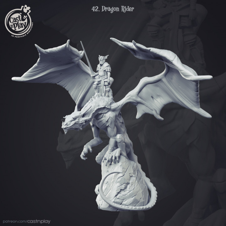 Klamlog Dungeons & Dragons Tabletop Pathfinder Cast n Play Printed Miniature