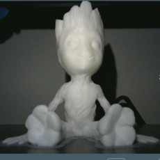 Picture of print of Sitting, Smiling, Baby Groot (Smoothed, solidified, reinforced)
