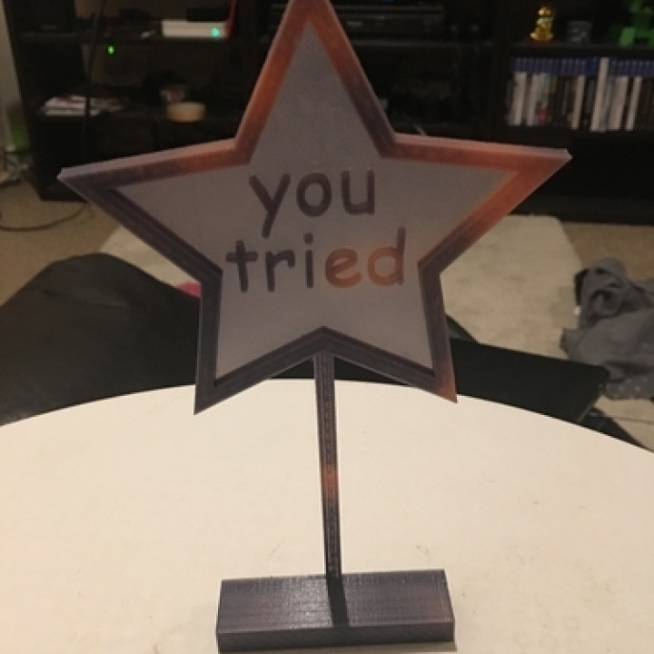 'you tried' trophy