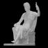 Emperor Seated On The Throne As Augustus image