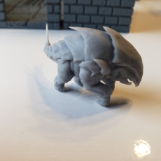 Picture of print of Bulette - Tabletop Miniature This print has been uploaded by Taylor Tarzwell