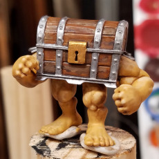 Picture of print of Mimic - Brawler Treasure Chest - Tabletop Miniature