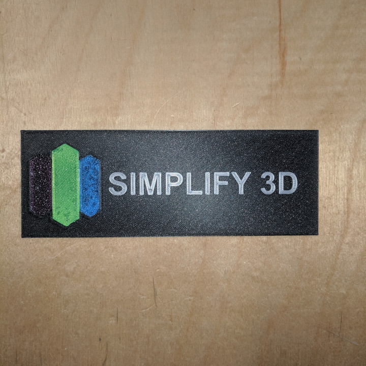 Simplify 3D Sign