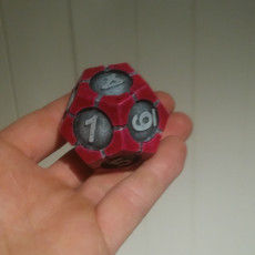 Picture of print of D12 Hypershpere - Overwatch inspired