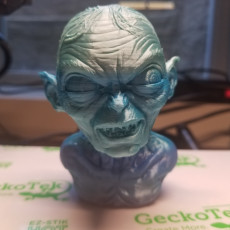 Picture of print of Golum bust, from Lord Of The Rings This print has been uploaded by Brian O