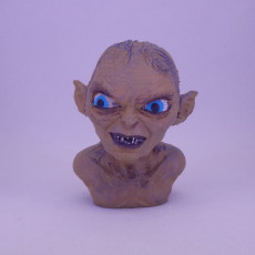 Picture of print of Golum bust, from Lord Of The Rings This print has been uploaded by Creative Journeys