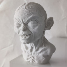 Picture of print of Golum bust, from Lord Of The Rings This print has been uploaded by Erik Krüger