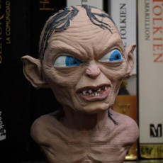 Picture of print of Golum bust, from Lord Of The Rings This print has been uploaded by Literal 3D