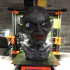 Golum bust, from Lord Of The Rings print image