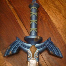 Picture of print of LED Zelda Master Sword