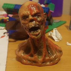 Picture of print of Zombie Bust This print has been uploaded by Douglas Quaid