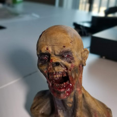 Picture of print of Zombie Bust This print has been uploaded by Leon Jimenez