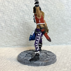 Picture of print of Human Male Bard - Metal! (32mm scale miniature)