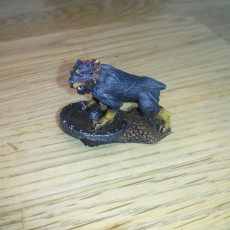 Picture of print of Warhound - 32mm miniature This print has been uploaded by Steve