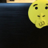 Do Not Disturb Emoji Laptop Hanger image