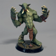 Picture of print of Troll - Tabletop Miniature