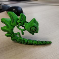 Picture of print of Articulated Chameleon