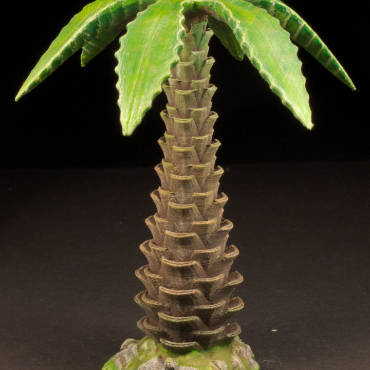 Tabletop plant: Palm Tree (01)