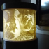 rotating lithophane lamp image